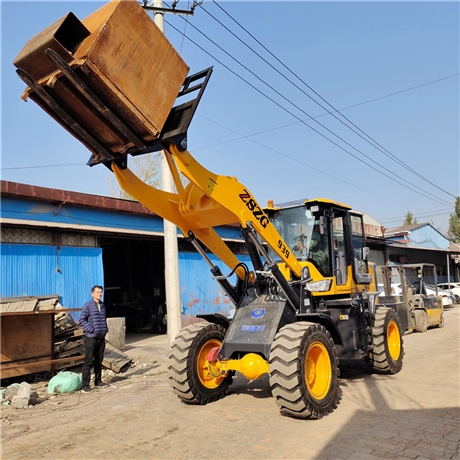 铲车改叉车a厦工30铲车加叉齿图片ze