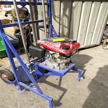 岩石钻坑机电线杆挖坑机钻石头锐不可挡