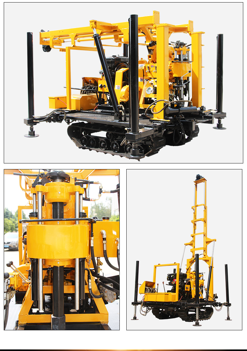 履帶潛孔鑽機 全液壓打井機工程地質勘探井