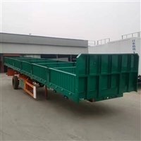 11米侧翻自卸半挂车 轻型半挂侧翻自卸半挂车 新配置高强板