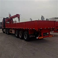 轻量化设计 60公分标箱栏板半挂车 13米侧翻自卸挂车斗