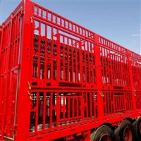 13米仓栏半挂车 鹅颈式仓栏半挂车 高强板设计碟刹气囊桥