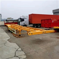 20英尺货柜集装箱 40英尺拖架骨架车八套旋锁配置