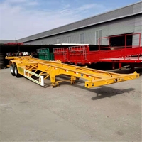 标准骨架半挂车 40英尺骨架运输半挂车现车报价