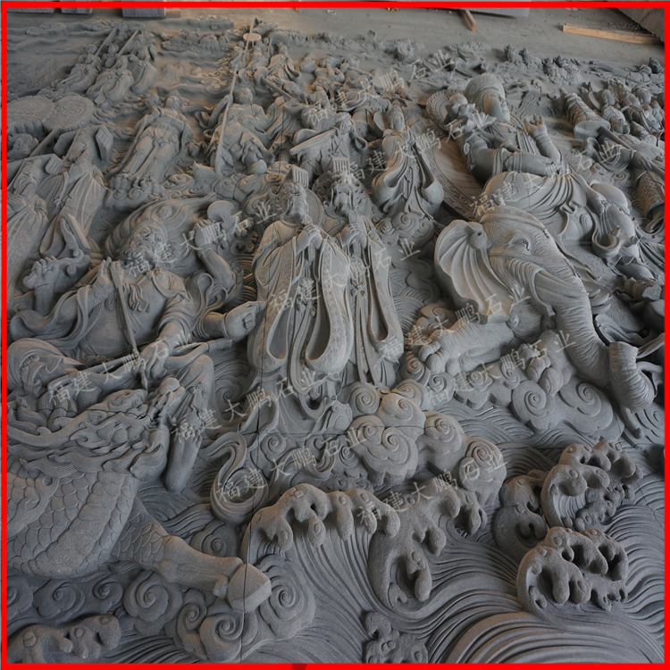 石材浮雕壁画石头浮雕福州寺庙青石浮雕福建青石雕刻协会