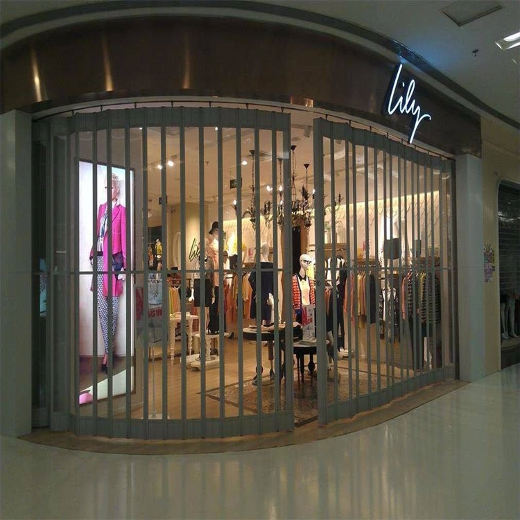 长沙水晶门厂家 商场门 电动水晶门 工厂批发