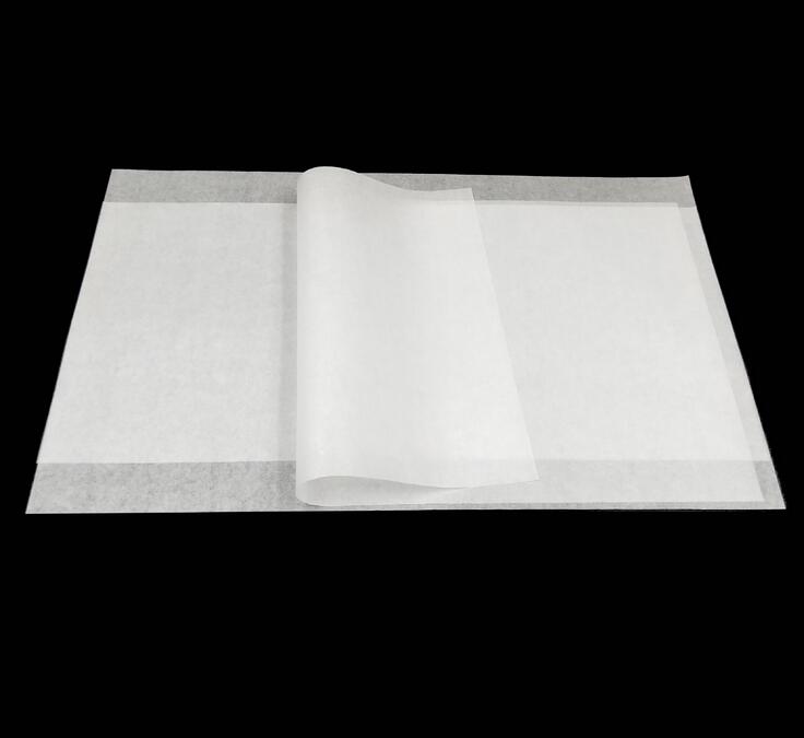 批发38克本白半透明油光纸食品防油纸蜡光纸格拉辛纸食品包装油纸