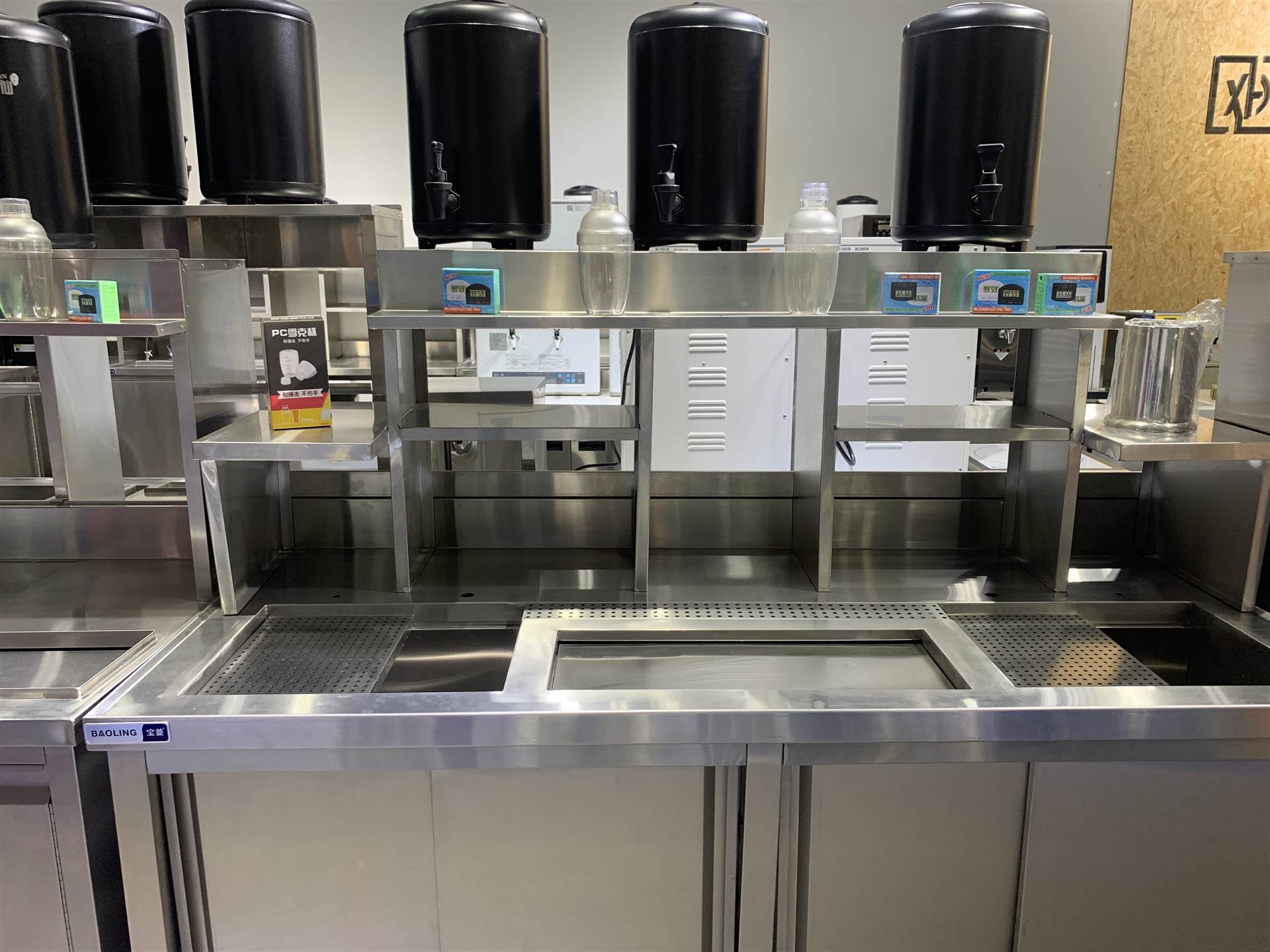 深圳罗湖桂园奶茶店商用开水机