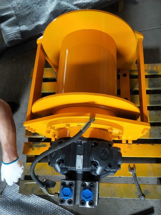 单绳拉力5吨液压绞车液压提升卷扬机厂家直销船用卷扬起吊绞车