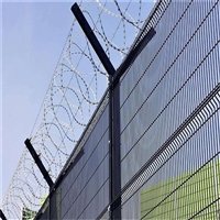 机场防护围栏网 机场刀刺安全网 监狱机场高安防围网