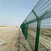 国航机场防护网 机场浸塑防护网 机场铁丝防爬护栏网