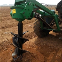硬土挖坑机电线杆挖坑机 拖拉机后悬挂式地钻