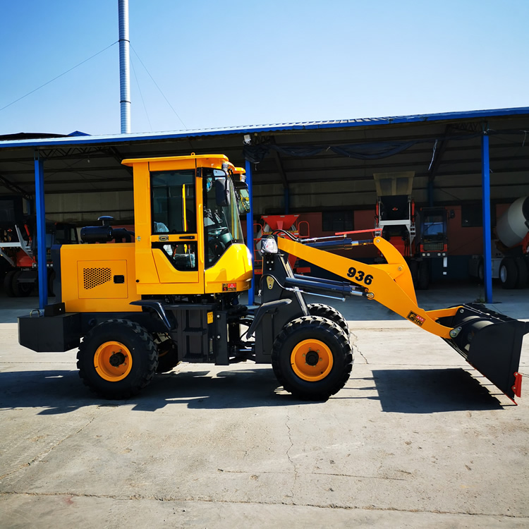 微型铲车价格鲁盛铲车明宇抓草机