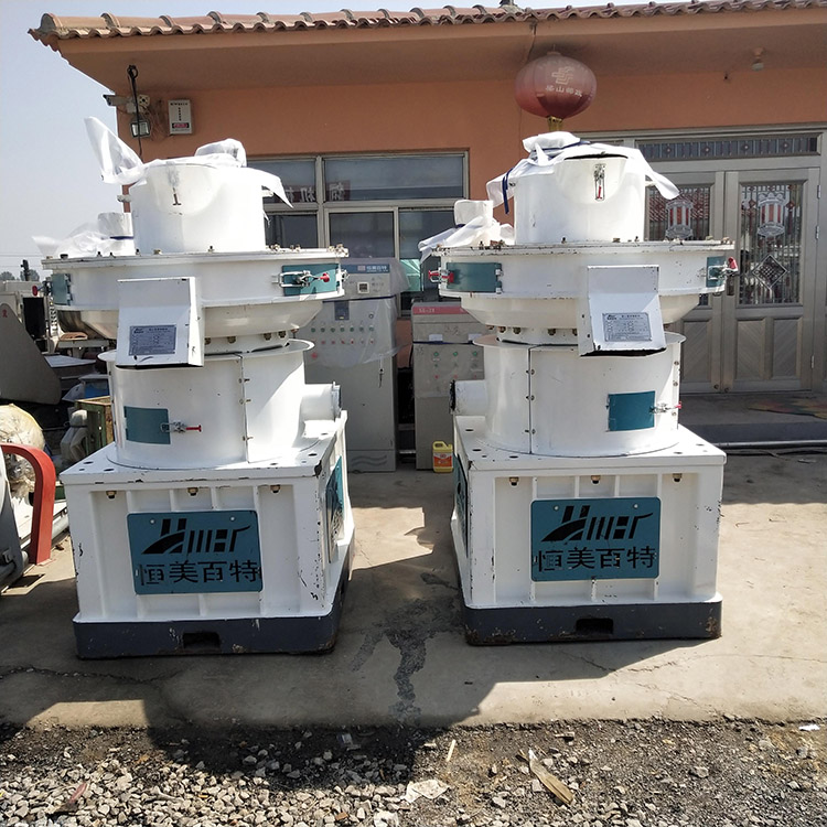 大型树叶节能环模颗粒机 花生壳秸秆颗粒机 二手环模制粒机