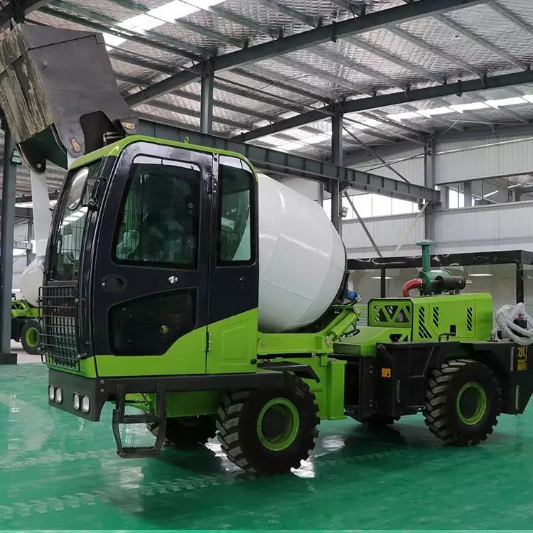 全新自上料搅拌车 3立方全自动上料混凝土搅拌车