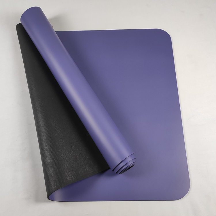 纯色pu天然橡胶瑜伽垫 5mm瑜伽垫定制厂家 体操瑜伽垫定制