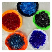 海滨 玻璃砂 广西钴蓝玻璃砂 造景灯光用玻璃砂