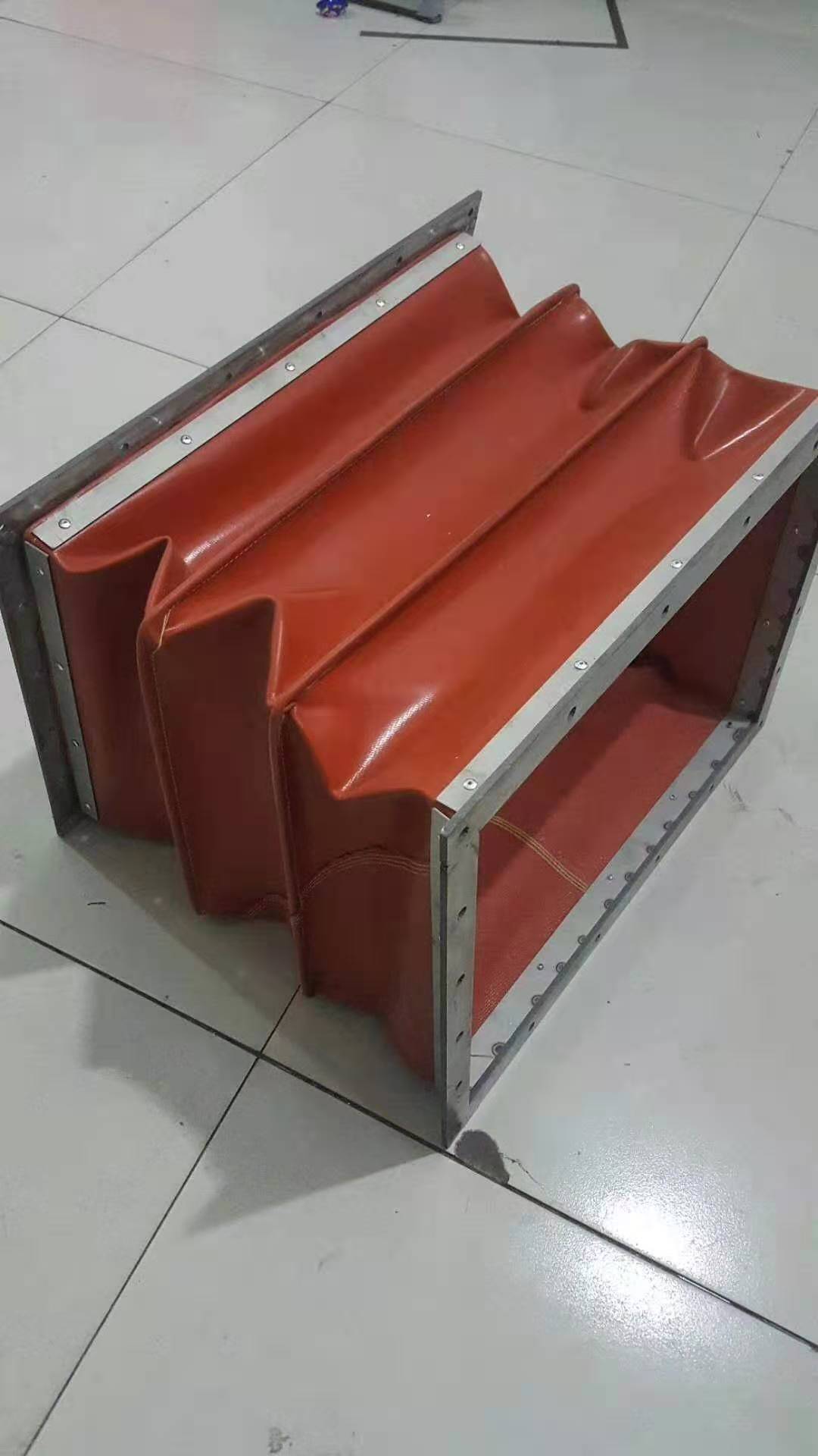 风机进出口软连接下料口振动筛除尘伸缩软连接环保防尘减震口软连接