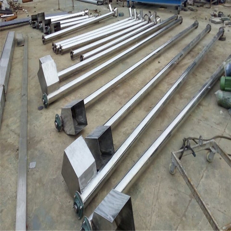 u型螺旋输送机吊瓦螺旋输送机绞龙同轴度得鸿混凝土螺旋输送