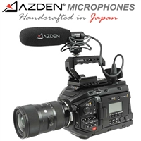 Azden SGM-250CX 阿兹丹小型电影机麦克风 驻极体传声器 超心型电