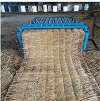 草帘机 1.2-2米稻草编织机 厚薄可调秸秆草毡机