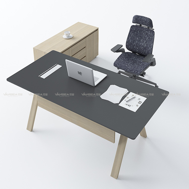 新款老板桌-办公空间整装-西安办公家具厂家