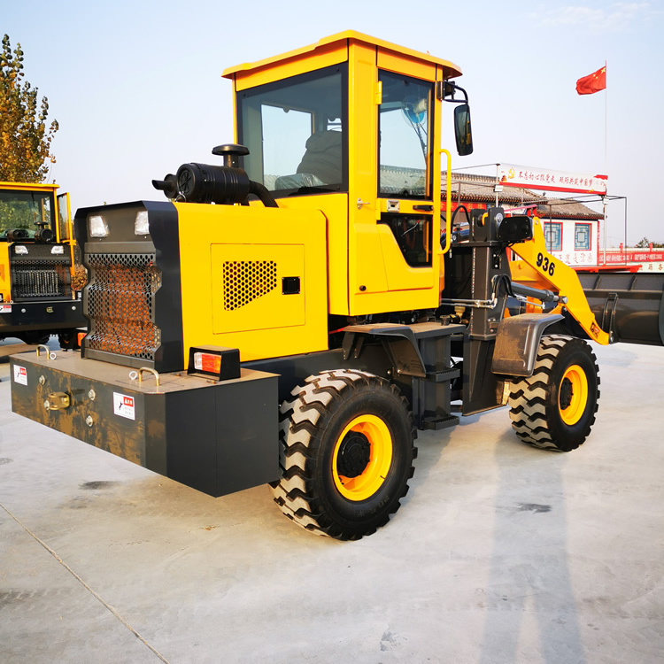 单缸30马力小铲车鲁盛铲车90抓木机多少钱一台