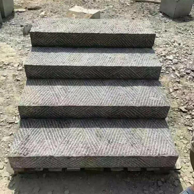 青石台阶石 沂蒙黑石材台阶石 众磊 供应