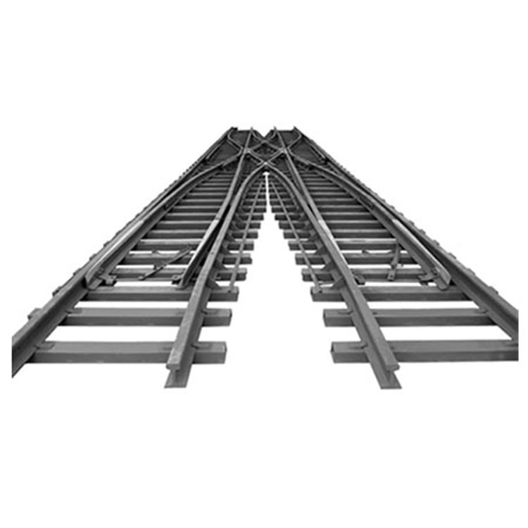 各种型号单开道岔 交叉渡线矿用道岔 对称道岔 结构简单道岔