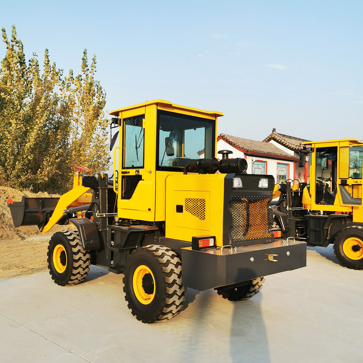 90铲车衡水深州鲁盛抓草机带式装载机