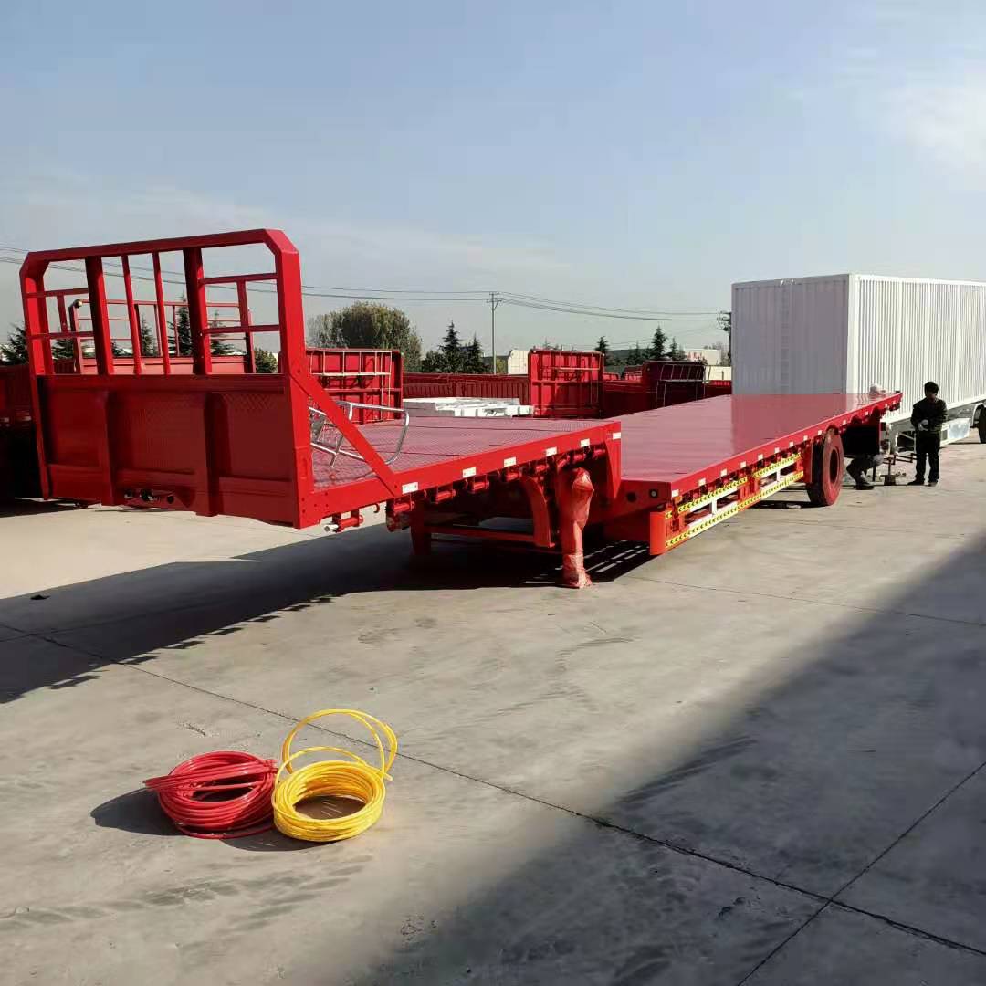 1375米低平板运输半挂车普货运输平板半挂车