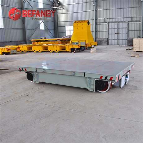 十字交叉轨道电动转运工具车 KPDS换轨转盘轨道地平车自动运行