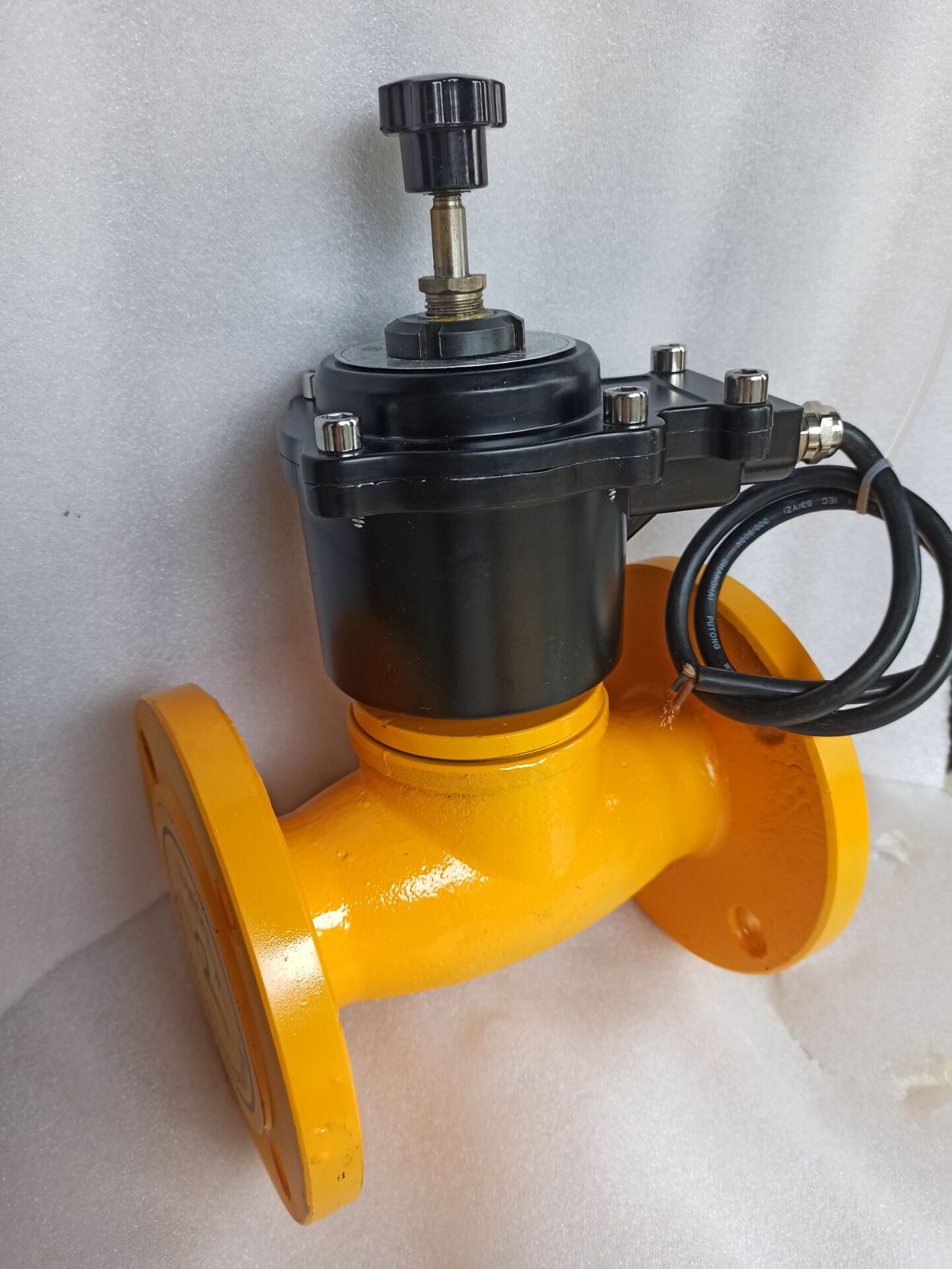 zcrb-16c紧急切断电磁阀 常开燃气煤气防爆电磁阀 带自动复位