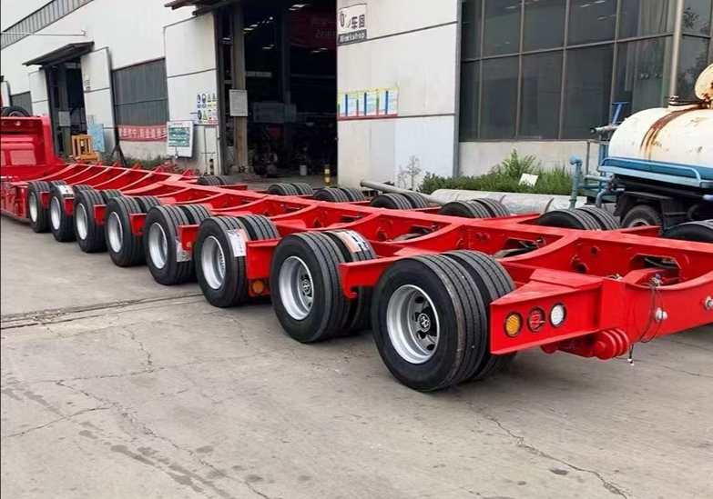 19米五线十轴低平板半挂车价格