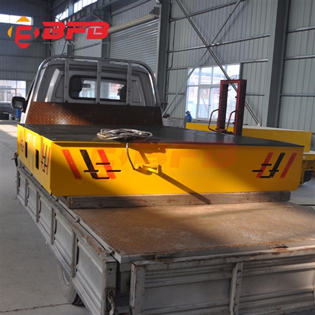 轨道电动平车 厂家销售 kpt-2t轨道车 电缆供电型搬运台车