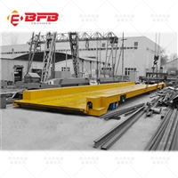 厂家定制 装卸运输设备轨道平板车 KPJ-42T轨道电动平车