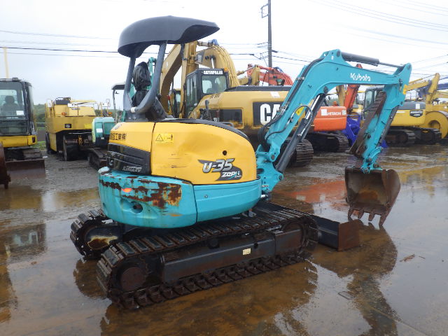 出租神器久保田35型号二手小型挖掘机价格图片