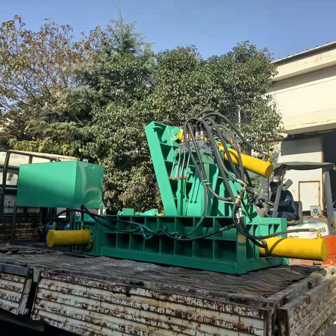 铁屑铁丝打包机 易拉罐铁桶压块机