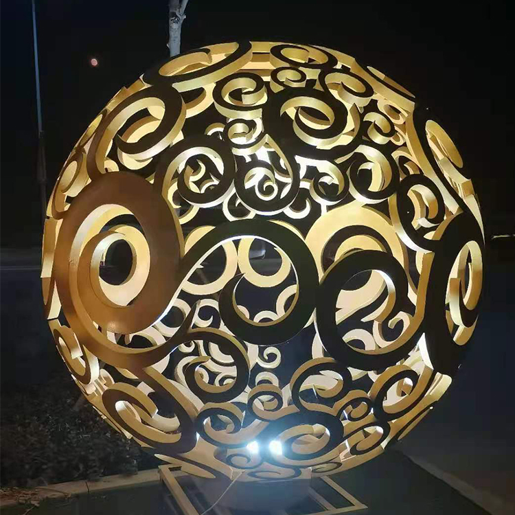 连云港不锈钢镂空球烤漆