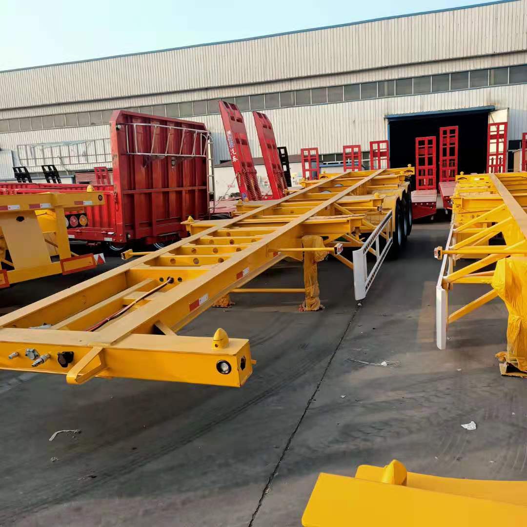 骨架半挂车制造厂20英尺骨架半挂车40英尺骨架半挂车