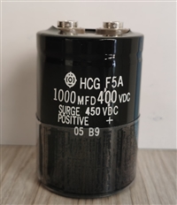 日本日立电容器  1000MFD400VDC  HCGF5A2G102Y