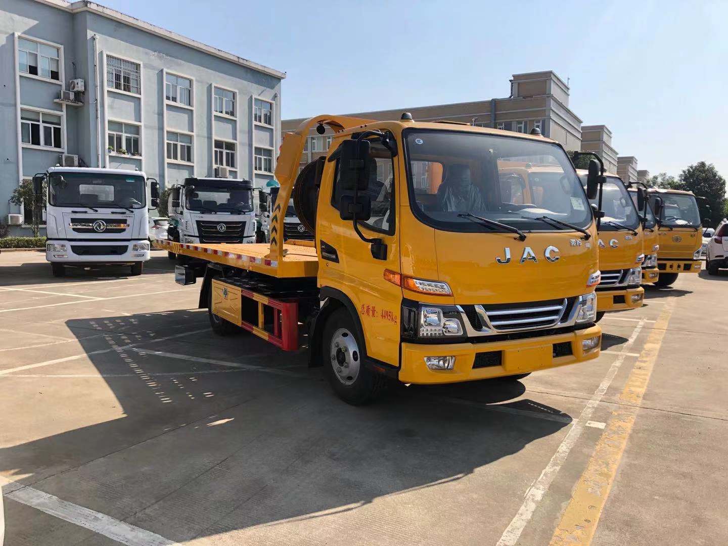 国五江淮蓝牌施救车五十铃120马力救援拖车厂家直销