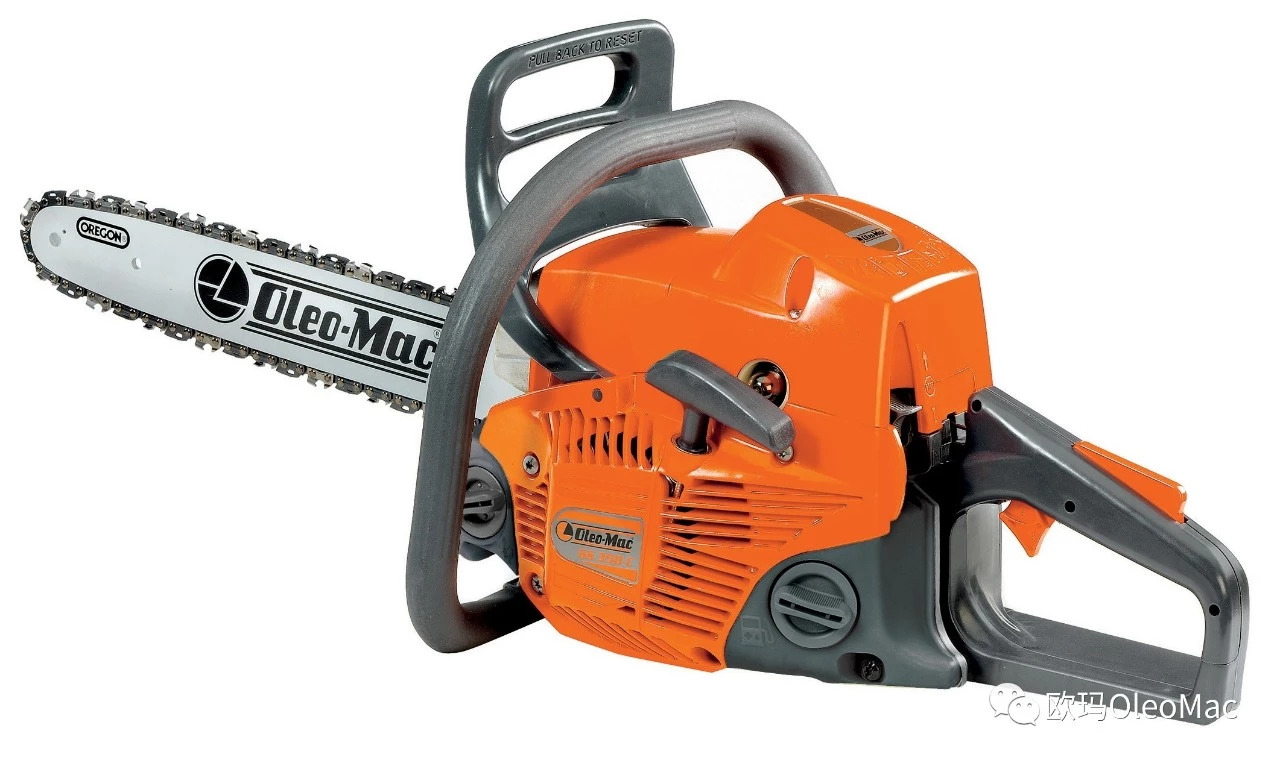 意大利欧玛gs350c油锯手提式园林汽油修枝伐木锯