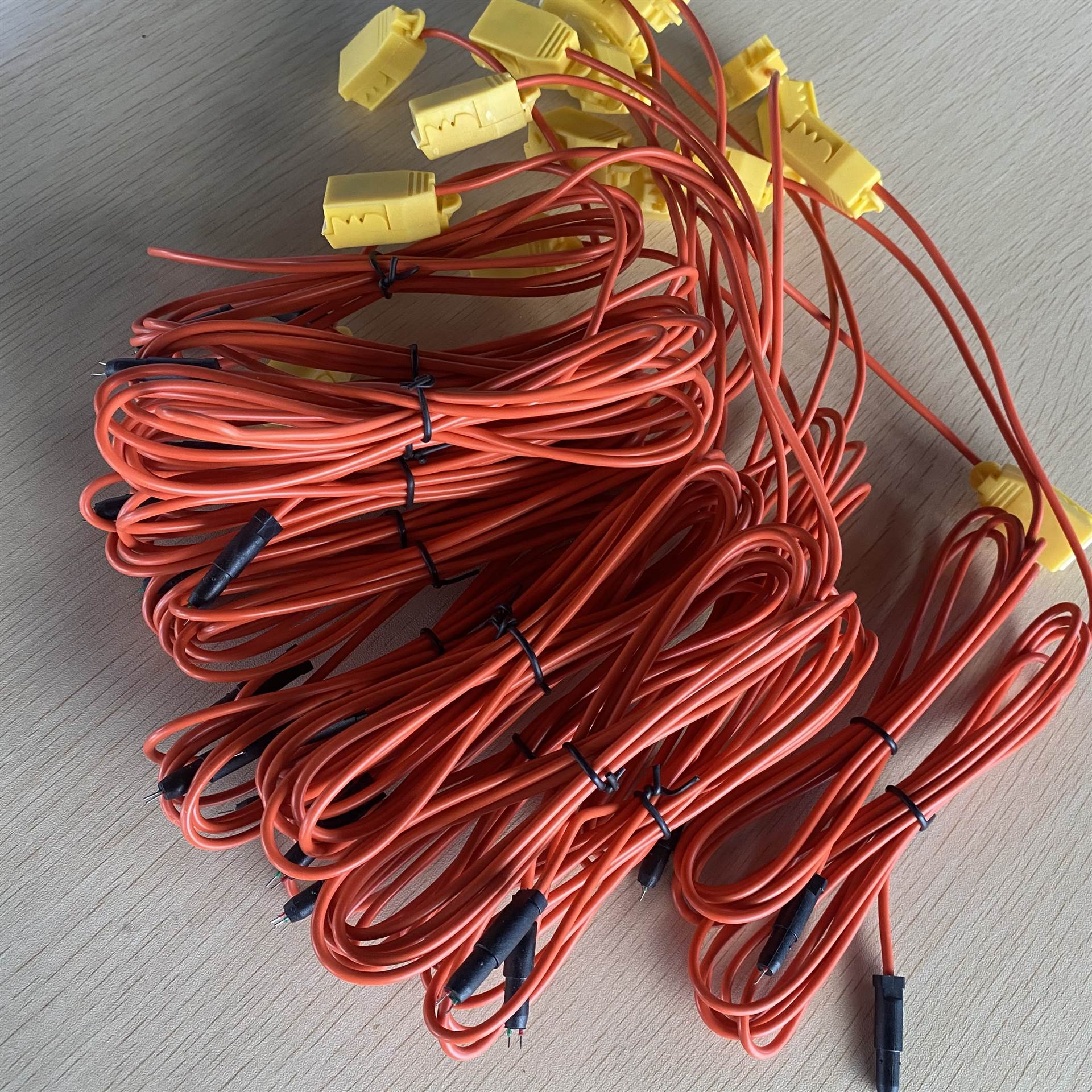 绝缘放炮线 爆破铜芯平行线 纯铜硬丝放炮线