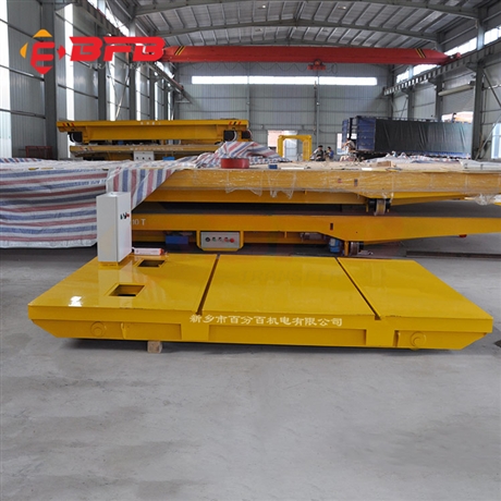 轨道地平车 厂家定制 KPC-5T安全滑触线供电型轨道电动车