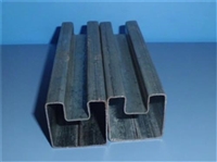 湖南 夹装玻璃用 凹槽管厂家 凹槽管