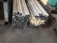 广西 夹装玻璃用 镀锌凹形管 带槽方管