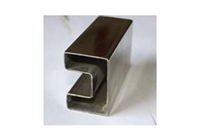 广西 夹装玻璃用 凹槽管 凹槽管厂家