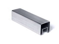 广西 夹装玻璃用 凹形管生产厂家 凹槽管厂家