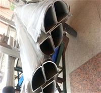 重庆 100乘100扇形管 不锈钢扇形管生产厂家 异型管加工